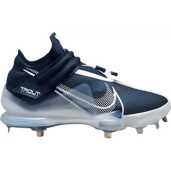 Nike Shoes Nike Force Zoom Trout 7 Mens Baseball Cleats Navy White